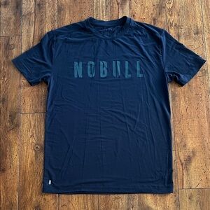 NOBULL Men's Dark Blue Short Sleeve Tee